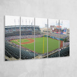 Progressive Field, Stadium Canvas, Sport Art, Gift for him, Multi Panels B, Canvas Prints Wall Art Decor