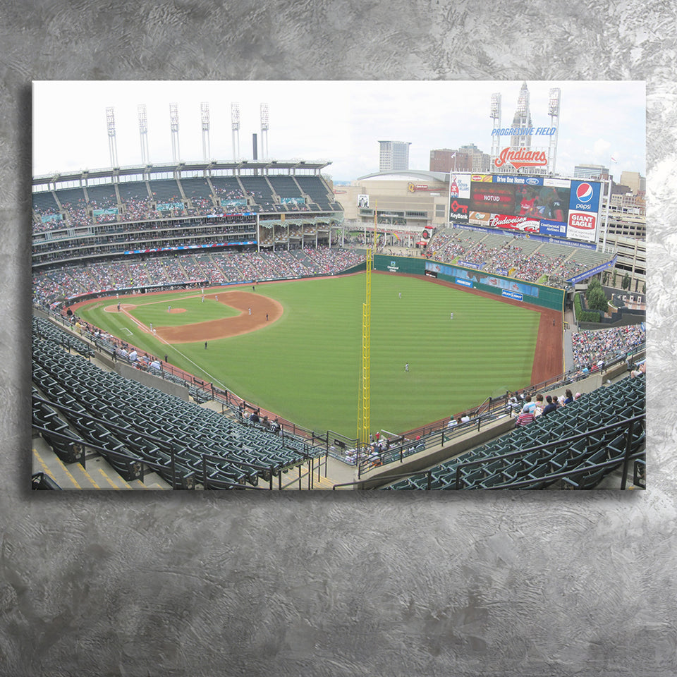 Progressive Field, Stadium Canvas, Sport Art, Gift for him, Fan Gift, Canvas Prints Wall Art Decor