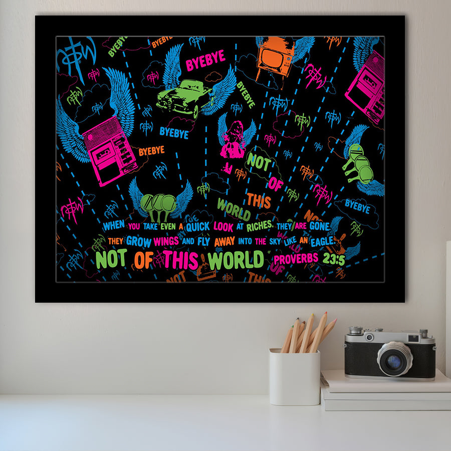Proverbs Framed Art Prints Wall Decor - Painting Art, Wall Decor, Framed Picture,Painting Prints, For Sale