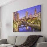 Providence Breathtaking Cityscape Canvas Prints Wall Art Decor - Paiting Canvas, Art Prints, Wall Decor, For Sale