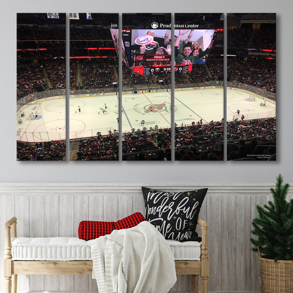 Prudential Center, Stadium Canvas, Sport Art, Gift for him, Multi Panels B, Canvas Prints Wall Art Decor