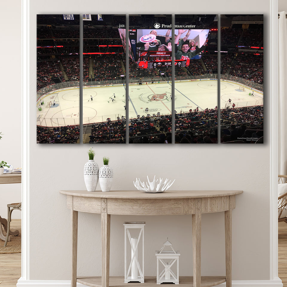 Prudential Center, Stadium Canvas, Sport Art, Gift for him, Multi Panels B, Canvas Prints Wall Art Decor