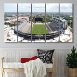 Purdue Boilermakers Stadium Canvas Prints Ross Ade Stadium Wall Art,Multi Panels B,Sport Stadium Art Prints, Fan Gift