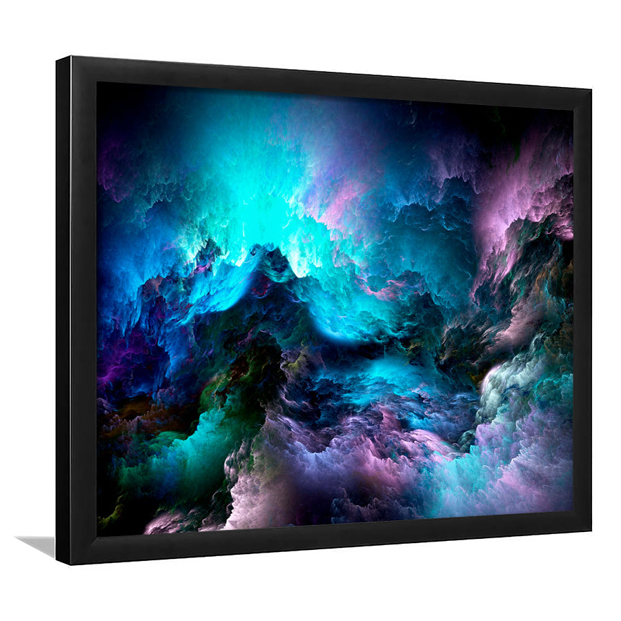 Purple Marble Abstract Framed Art Prints Wall Art Decor, Framed Picture, Home Decor