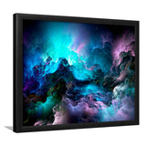 Purple Marble Abstract Framed Art Prints Wall Art Decor, Framed Picture, Home Decor