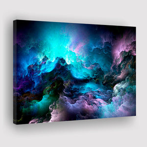 Purple Marble Abstract Canvas Prints Wall Art Decor - Painting Canvas,Home Decor, Ready to Hang