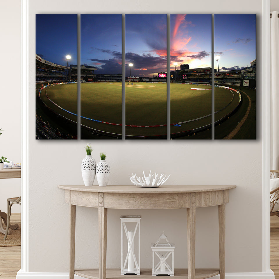 Queens Park Oval, Stadium Canvas, Sport Art, Gift for him, Multi Panels B, Canvas Prints Wall Art Decor