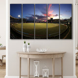 Queens Park Oval, Stadium Canvas, Sport Art, Gift for him, Multi Panels B, Canvas Prints Wall Art Decor