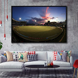 Queens Park Oval, Stadium Canvas, Sport Art, Gift for him, Framed Canvas Prints Wall Art Decor, Framed Picture