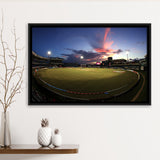 Queens Park Oval, Stadium Canvas, Sport Art, Gift for him, Framed Canvas Prints Wall Art Decor, Framed Picture