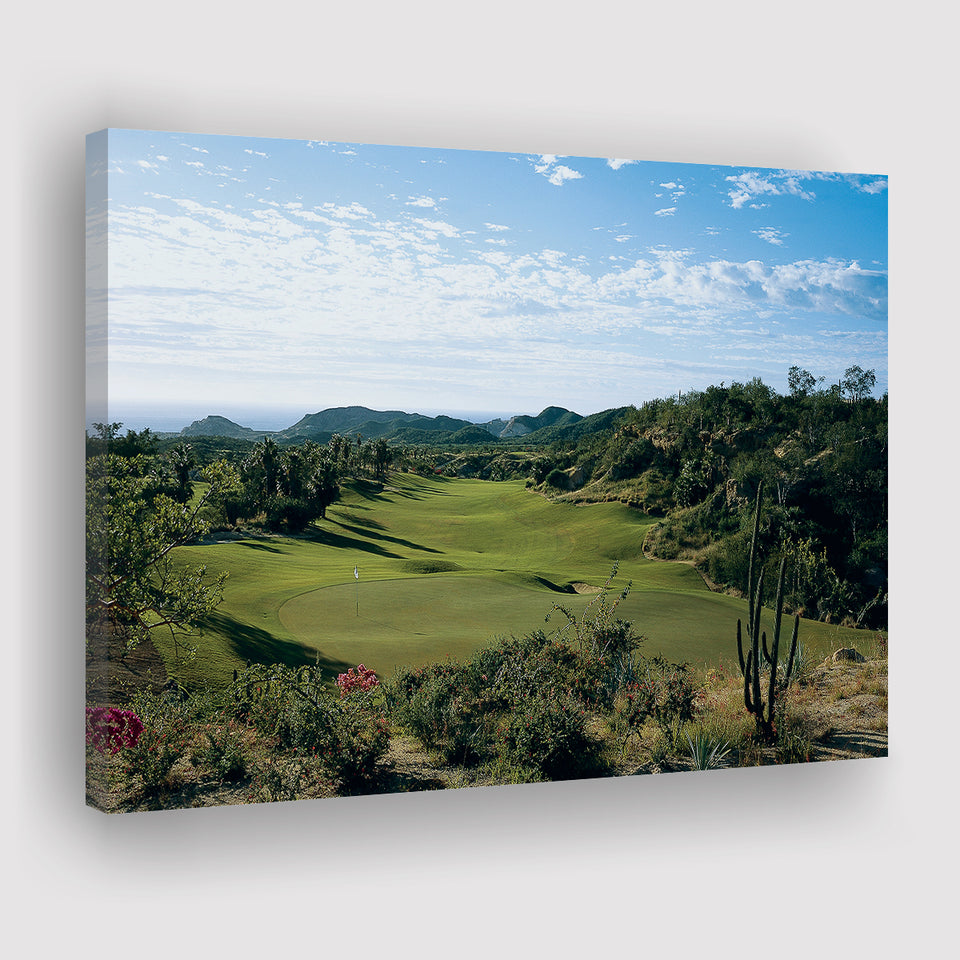 Querencia Cc Golf Courses At Los Cabos, Mexico, Golf Art Print, Golf Lover, Canvas Prints Wall Art Decor
