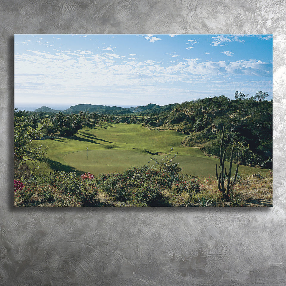 Querencia Cc Golf Courses At Los Cabos, Mexico, Golf Art Print, Golf Lover, Canvas Prints Wall Art Decor