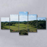 Querencia Cc Golf Courses At Los Cabos, Mexico, Golf Art Print, 5 Panels Canvas Prints Wall Art Decor