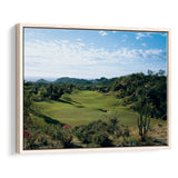 Querencia Cc Golf Courses At Los Cabos, Mexico, Golf Art Print, Framed Canvas Prints Wall Art Decor, Floating Frame