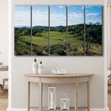 Querencia Cc Golf Courses At Los Cabos, Mexico, 5 Panels Extra Large Canvas Prints Wall Art Decor