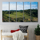 Querencia Cc Golf Courses At Los Cabos, Mexico, 5 Panels Extra Large Canvas Prints Wall Art Decor