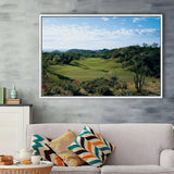 Querencia Cc Golf Courses At Los Cabos, Mexico, Golf Art Print, Framed Canvas Prints Wall Art Decor, Floating Frame