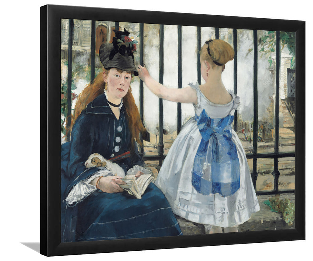 Railroad By Edouard Manet-Art Print,Canvas Art,Frame Art,Plexiglass Cover
