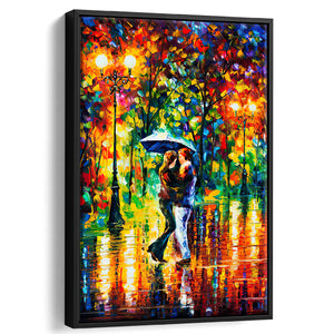 Rainy Dance Ii Canvas Wall Art - Framed Art, Framed Canvas, Painting Canvas
