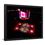 Raptors in Canada, Stadium Canvas, Sport Art, Gift for him, Framed Art Prints Wall Art Decor, Framed Picture