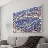 Ravens Stadium MT Bank Stadium Watercolor, Sport Art Prints Fan Gift, Canvas Prints Wall Art Decor