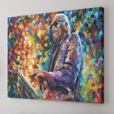 Ray Charles Canvas Wall Art - Canvas Prints, Prints For Sale, Painting Canvas,Canvas On Sale