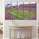 Raymond James Stadium Canvas Prints Tampa Bay Buccaneers Wall,Multi Panels B,Sport Stadium Art Prints, Fan Gift