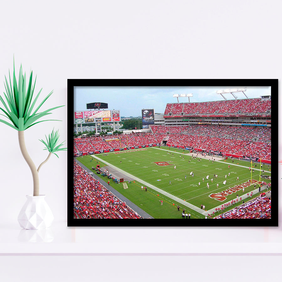 Raymond James Stadium Art Prints Tampa Bay Buccaneers Wall,Sport Stadium Art Prints, Fan Gift, Wall Decor