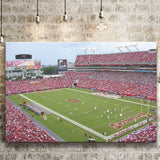 Raymond James Stadium Canvas Prints Tampa Bay Buccaneers Wall,Sport Stadium Art Prints, Fan Gift, Wall Decor