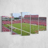 Raymond James Stadium Canvas Prints Tampa Bay Buccaneers Wall,Multi Panels,Sport Stadium Art Prints, Fan Gift