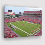 Raymond James Stadium Canvas Prints Tampa Bay Buccaneers Wall,Sport Stadium Art Prints, Fan Gift, Wall Decor