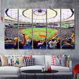 Rays Owner Weirdly Takes Shot At Own Fanbase For Lack Of Attendance 5 Pieces Canvas Prints Wall Art Decor - Painting Canvas,Multi Panel