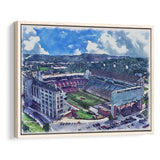 Razorback Stadium Arkansas Stadium Watercolor, Sport Art Prints Fan Gift, Framed Canvas Prints Wall Art Decor