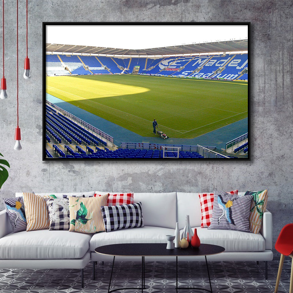 Reading Wall Art Madejski Stadium Framed Canvas Prints Football Stadium,Sport Stadium Art Prints, Fan Gift