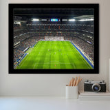 Real Stadium Wall Art Santiago Bernabeu Stadium Art Prints Football,Sport Stadium Art Prints, Fan Gift, Wall Decor