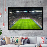 Real Stadium Wall Art Santiago Bernabeu Stadium Art Prints Football,Sport Stadium Art Prints, Fan Gift, Wall Decor