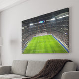 Real Stadium Wall Art Santiago Bernabeu Stadium Canvas Prints Football,Sport Stadium Art Prints, Fan Gift, Wall Decor