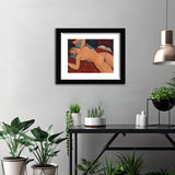 Reclining Nude By Amedeo Modigliani-Canvas art,Art Print,Frame art,Plexiglass cover