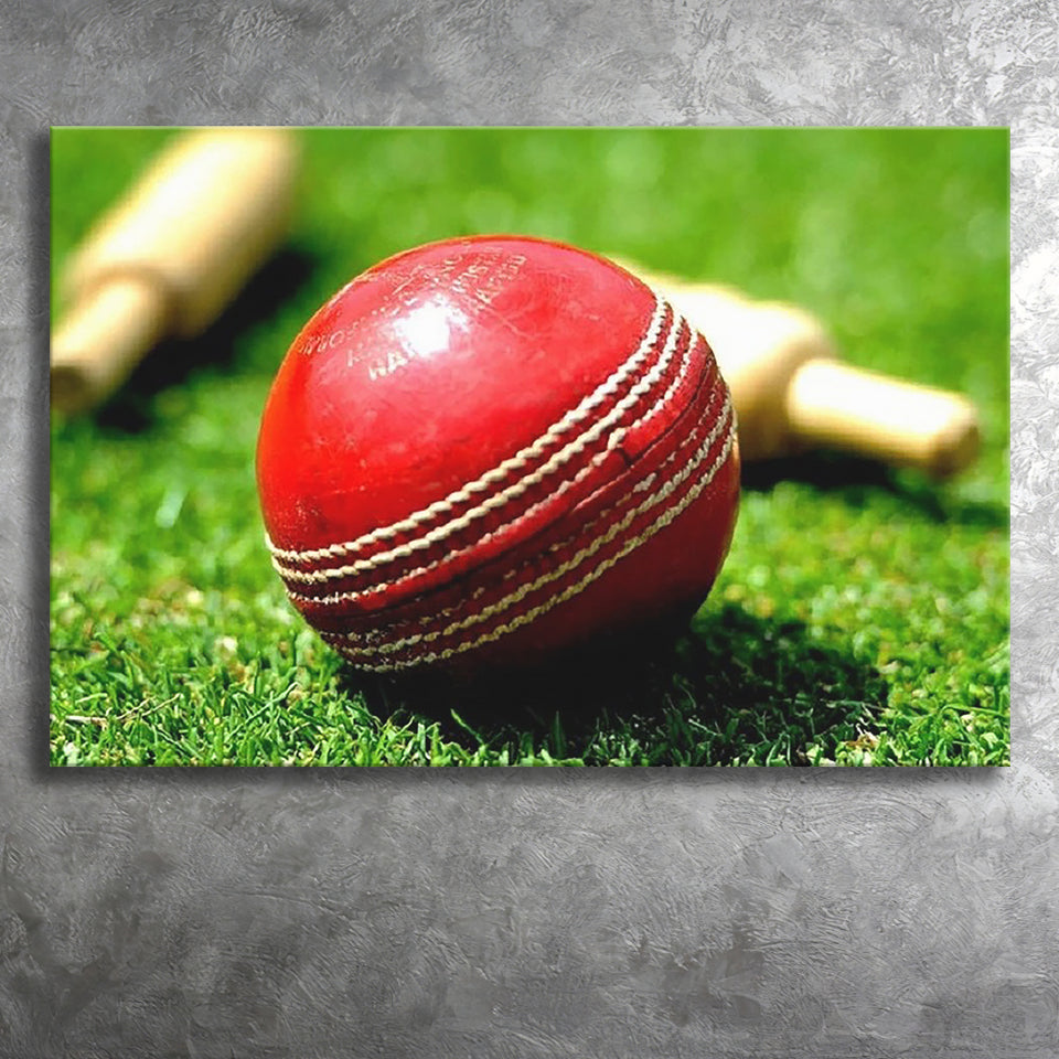 Red Ball, Stadium Canvas, Sport Art, Gift for him, Fan Gift, Canvas Prints Wall Art Decor