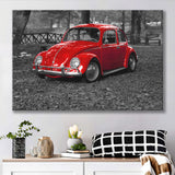 Red Car Canvas Prints Wall Art Decor - Painting Canvas,Home Decor, Ready to Hang