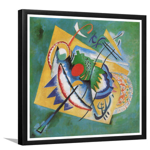 Red Oval by Wassily Kandinsky-Arr Print, Canvas Art, Frame Art, Plexiglass cover