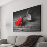 Red Rose Canvas Prints Wall Art Decor - Painting Canvas,Home Decor, Ready to Hang