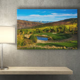 Red Sky Ranch And Golf Club, Fazio Course Hole 17, Wolcott, Colorado, Golf Art Print, Golf Lover, Canvas Prints Wall Art Decor