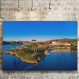 Reflection Bay Golf Courses In Las Vegas, Nv 2, Golf Art Print, Golf Lover, Canvas Prints Wall Art Decor