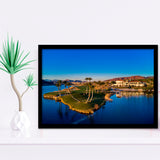 Reflection Bay Golf Courses In Las Vegas, Nv 2, Golf Sport Print, Golf Lover, Framed Art Prints Home Decor