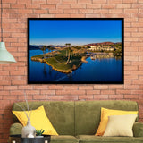 Reflection Bay Golf Courses In Las Vegas, Nv 2, Golf Sport Print, Golf Lover, Framed Art Prints Home Decor