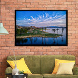 Reflection Bay Golf Courses In Las Vegas, Nv 3, Golf Sport Print, Golf Lover, Framed Art Prints Home Decor