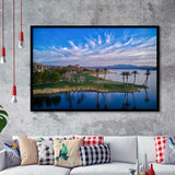 Reflection Bay Golf Courses In Las Vegas, Nv 3, Golf Sport Print, Golf Lover, Framed Art Prints Home Decor