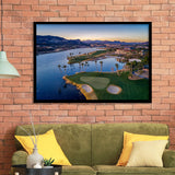 Reflection Bay Golf Courses In Las Vegas, Nv, Golf Sport Print, Golf Lover, Framed Art Prints Home Decor