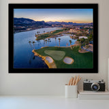 Reflection Bay Golf Courses In Las Vegas, Nv, Golf Sport Print, Golf Lover, Framed Art Prints Home Decor